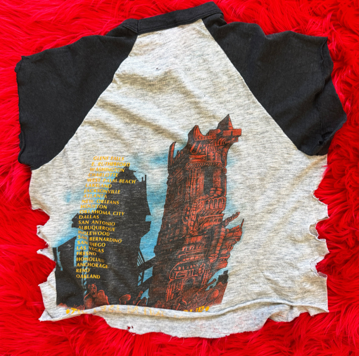 Vintage Dio Last In Line Concert Tee