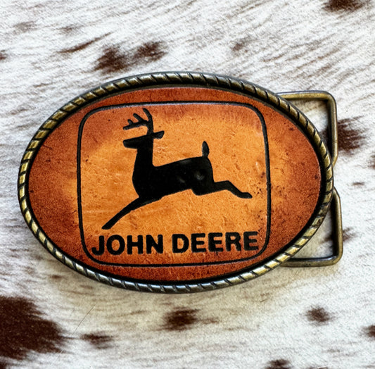 Vintage John Deere Belt Buckle