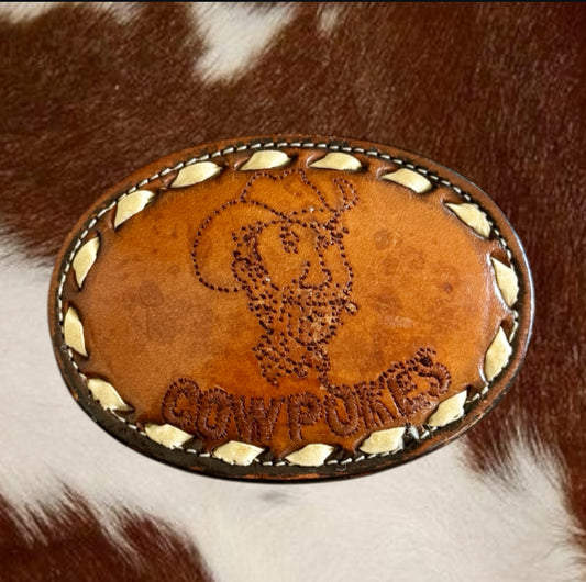 Vintage Cowpokes Belt Buckle