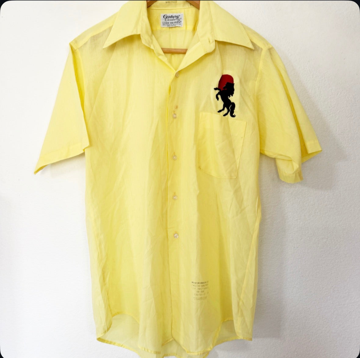 Vintage Horse Embroidered Button Down