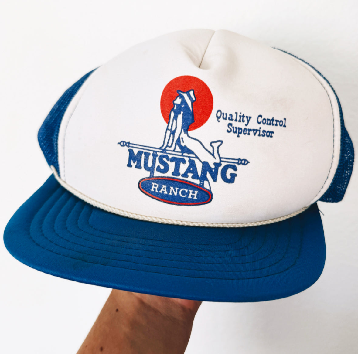 Vintage Mustang Ranch Hat