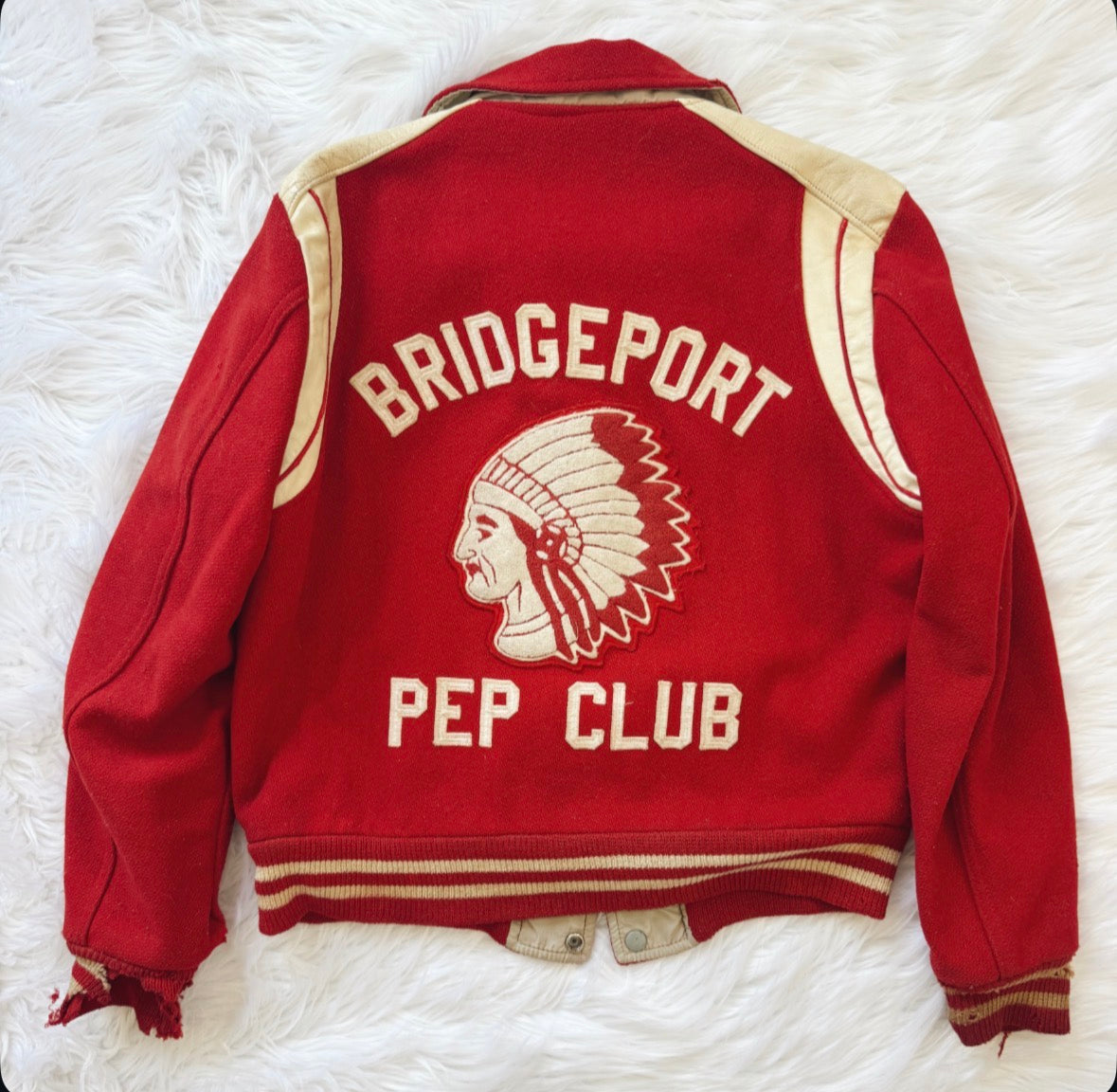 Vintage Bridgeport Varsity Jacket
