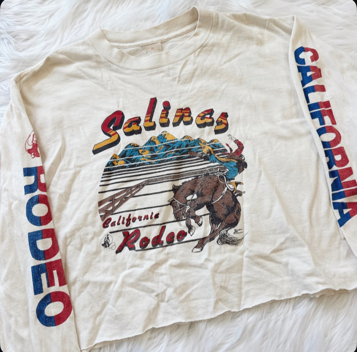 Vintage Salinas Rodeo Long Sleeve Tee