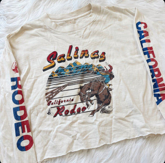 Vintage Salinas Rodeo Long Sleeve Tee