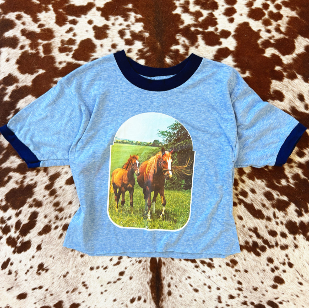 Vintage Horse Iron On Tee