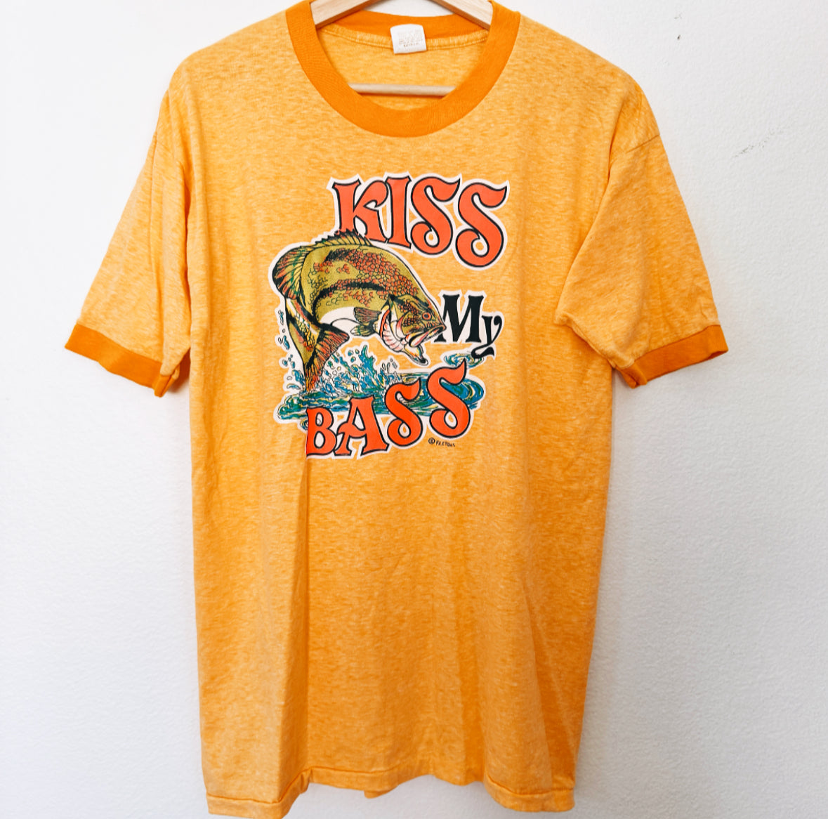 Vintage Kiss My Bass Tee