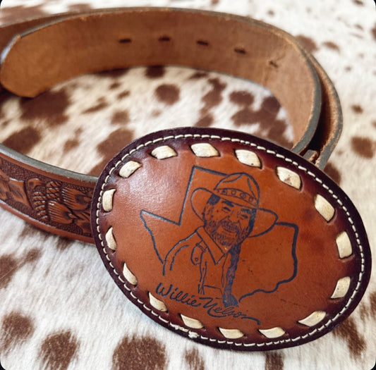 Vintage Willie Nelson Belt