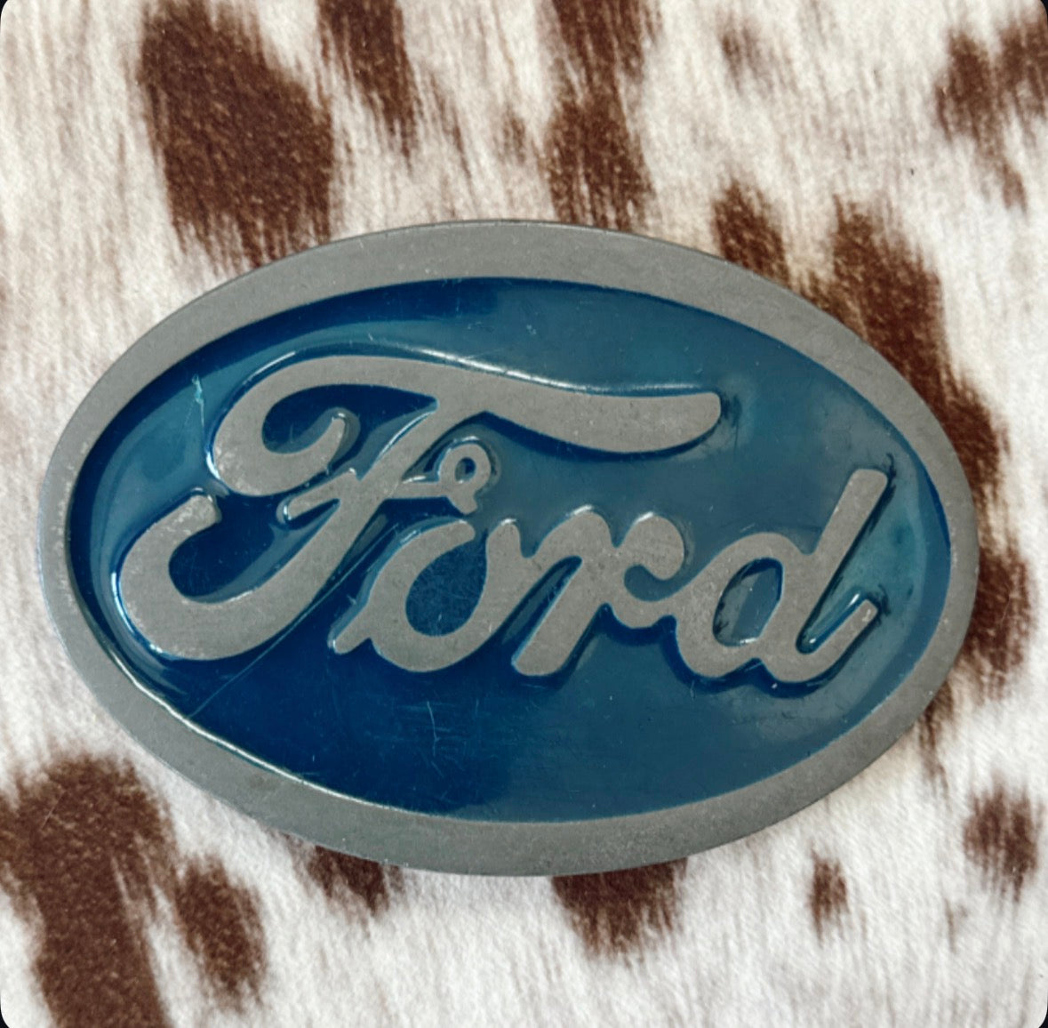 Vintage Ford Belt Buckle