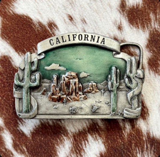 Vintage California Belt Buckle
