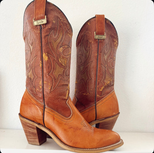 Vintage Laredo Cowboy Boots