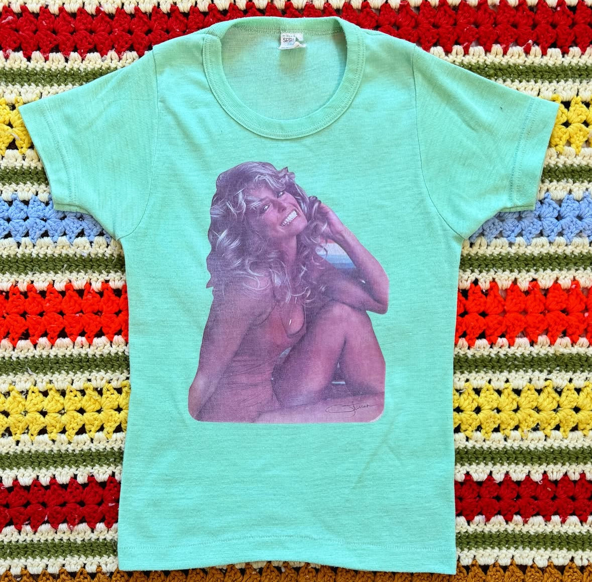 Vintage 70s Farrah Fawcett Tee