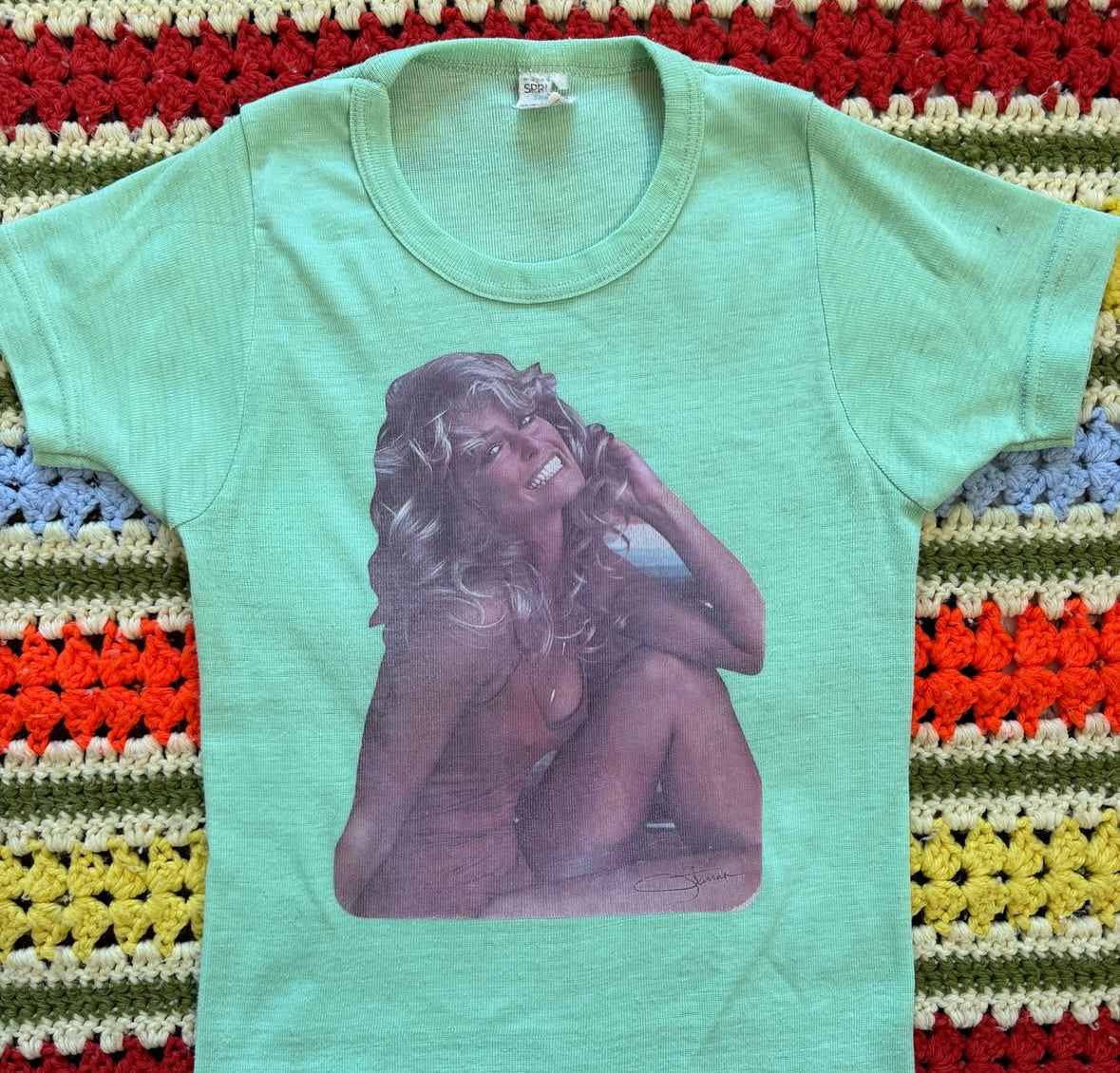 Vintage 70s Farrah Fawcett Tee