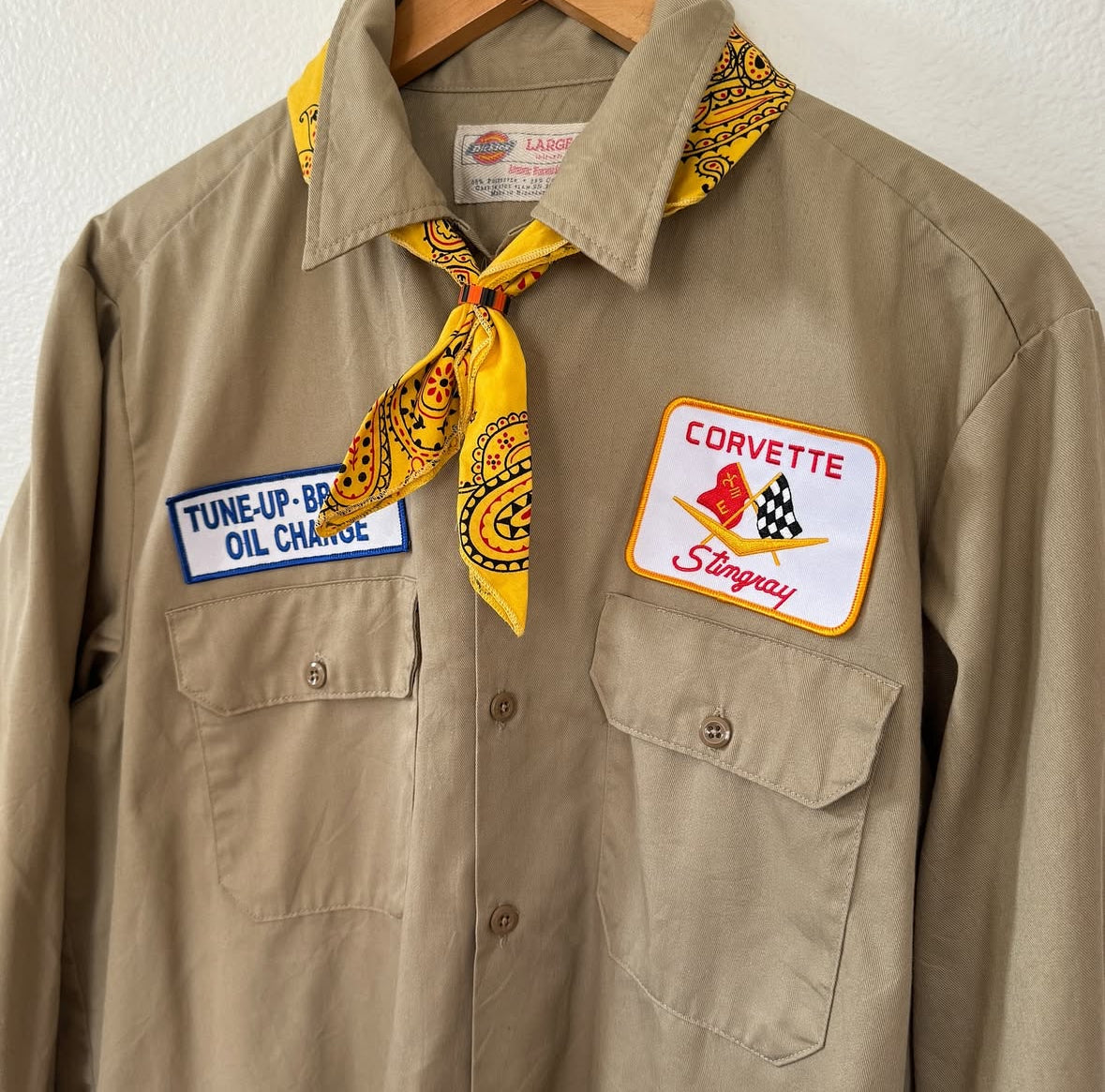 Vintage Auto Work Wear Shirt