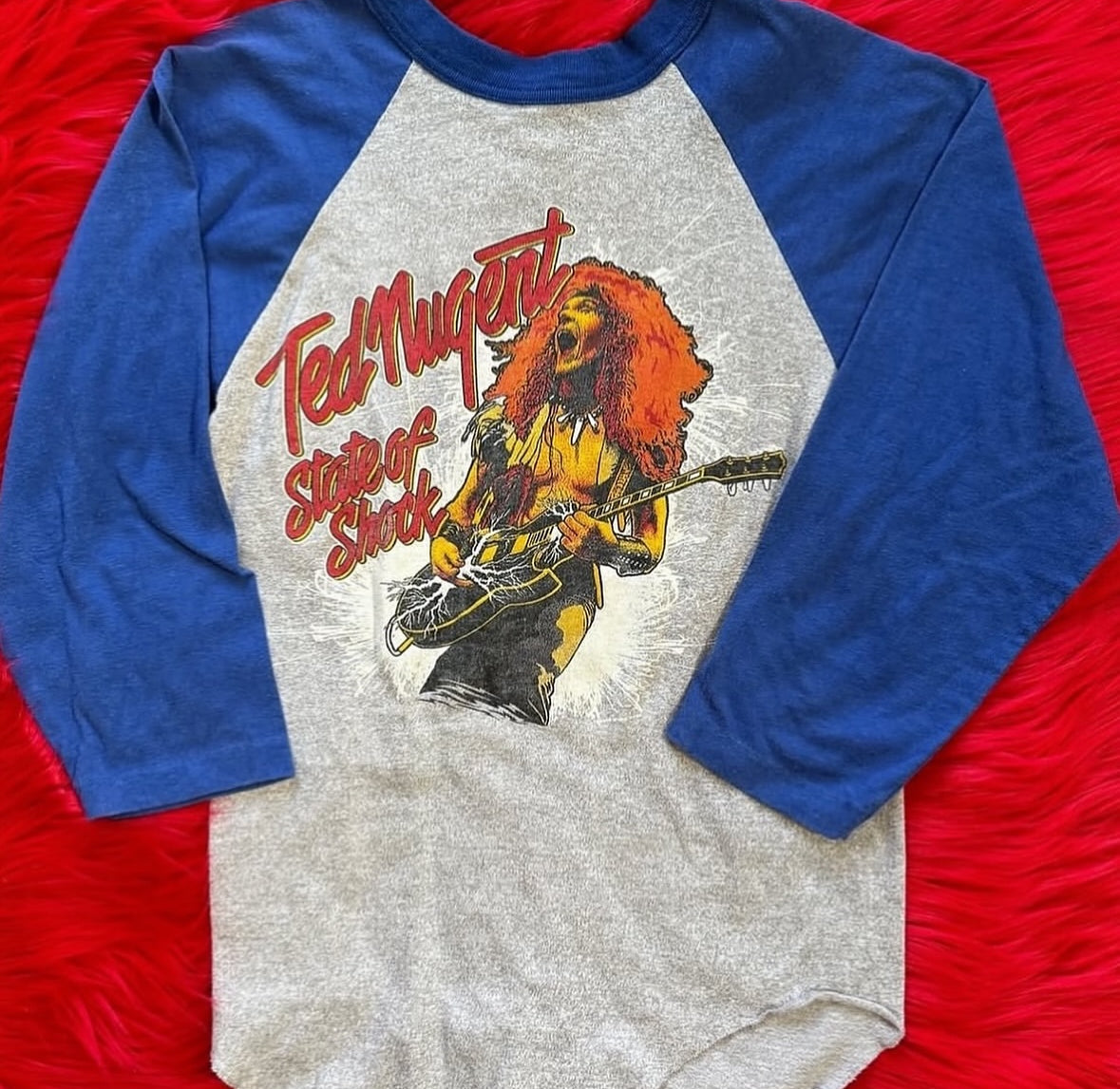 Vintage Ted Nugent State of Shock Tee