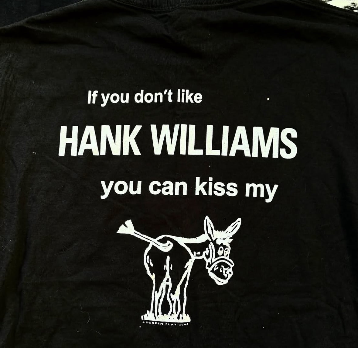 Vintage Hank Williams Jr Bocephus Tee