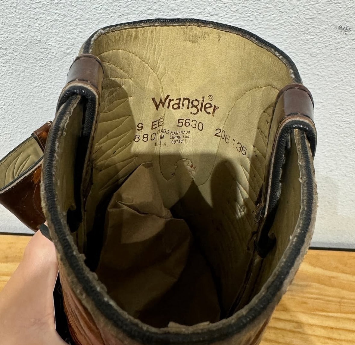 Vintage Wrangler Boots