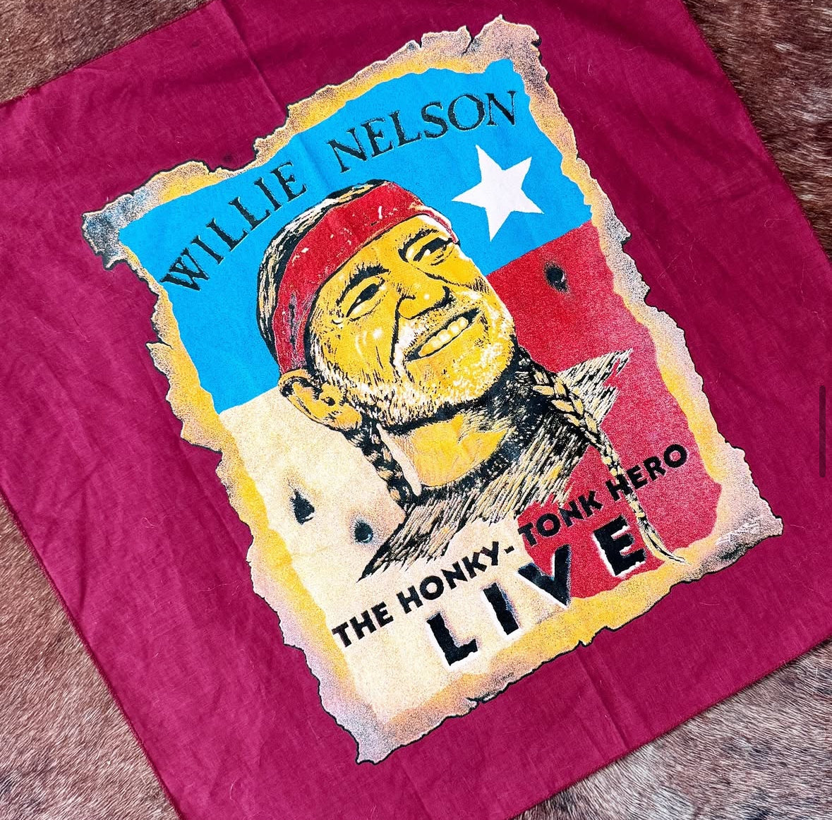 Willie Nelson Bandana