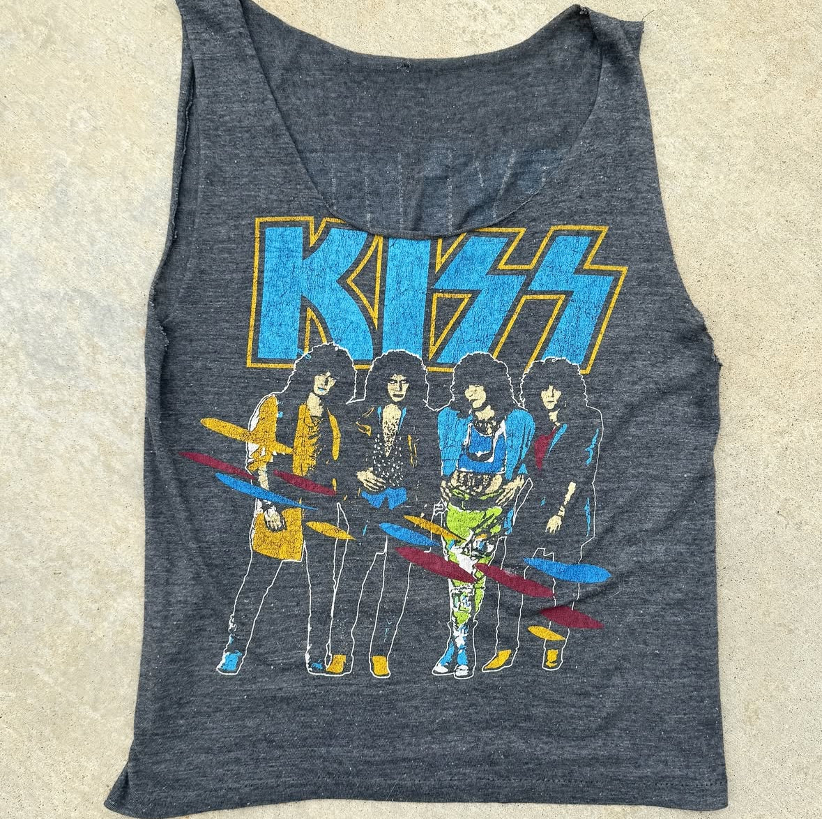 Vintage KISS '85 Tank