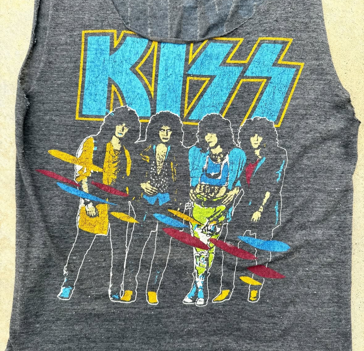 Vintage KISS '85 Tank