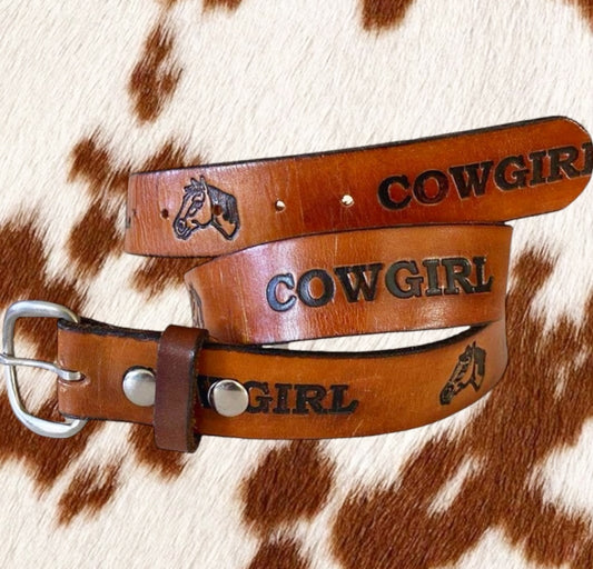 Vintage Cowgirl Belt