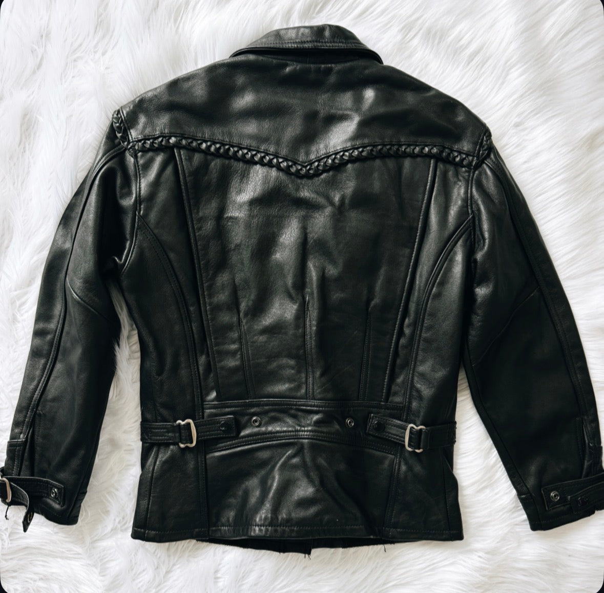 Vintage Easyriders Inlay Leather Jacket