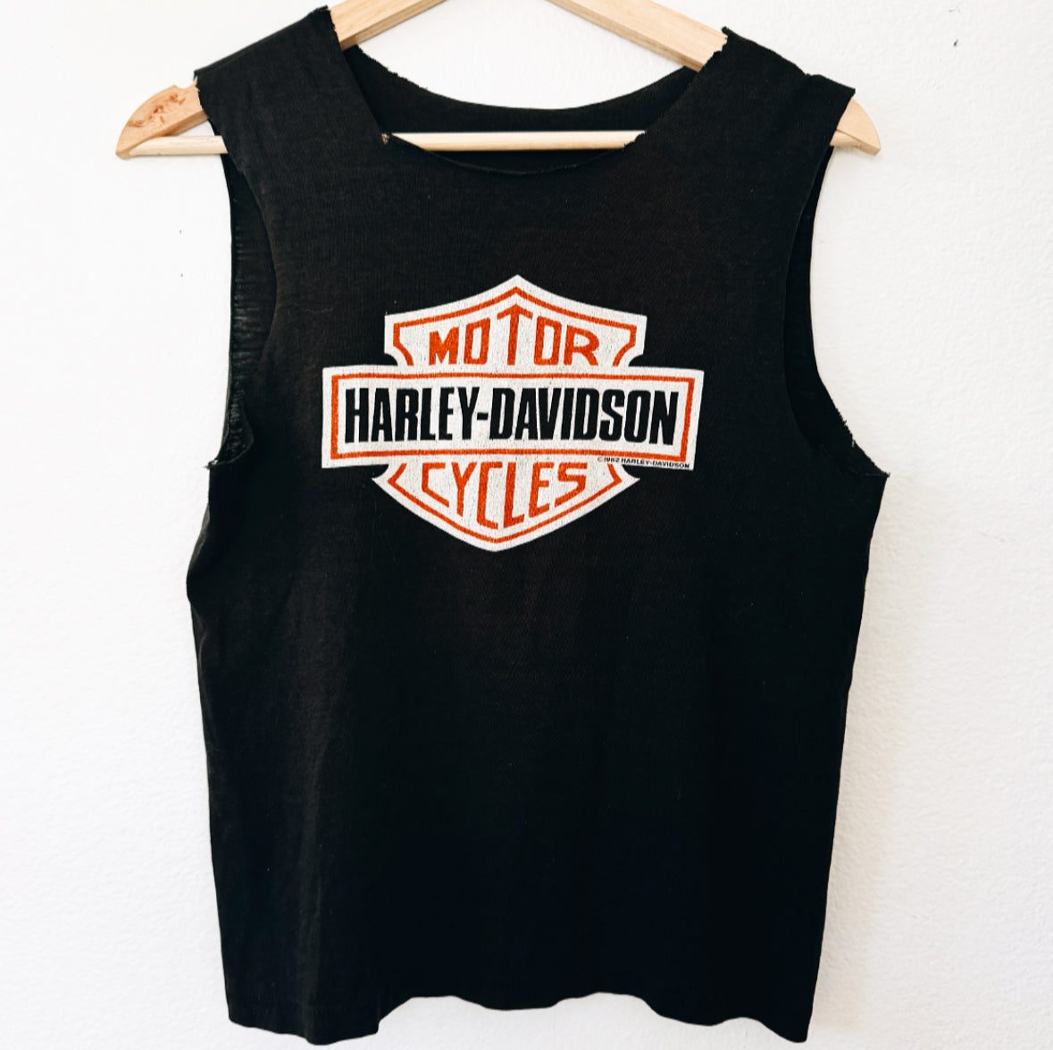 Vintage 1982 Harley Davidson Tank Top