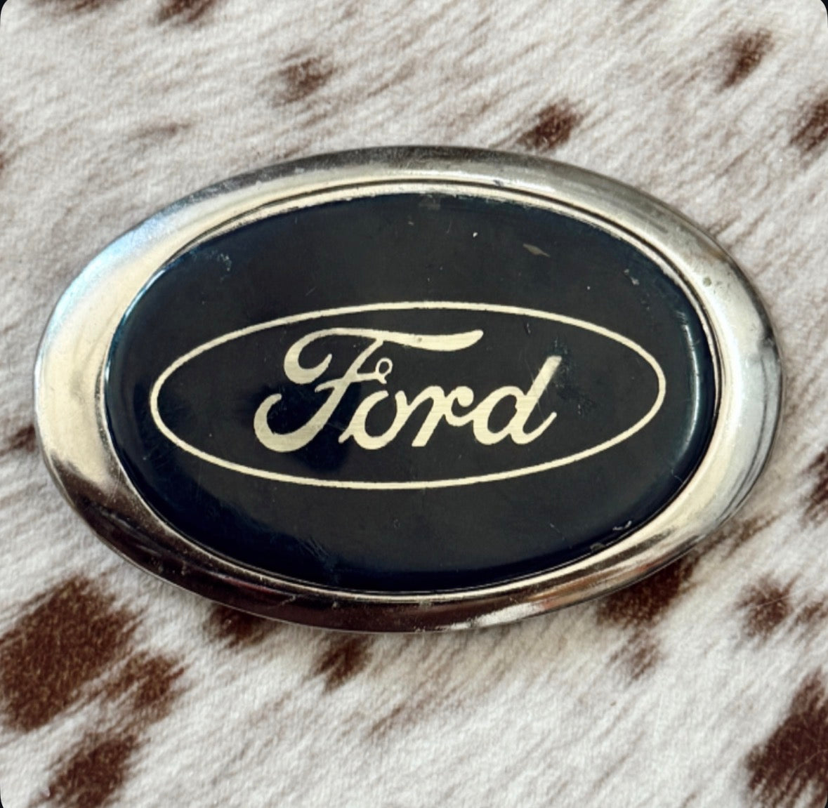 Vintage Ford Belt Buckle