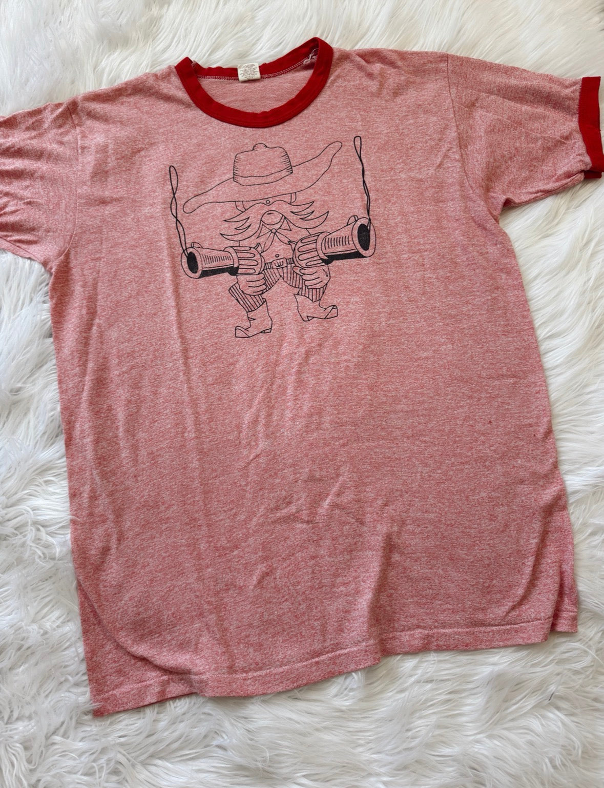 Vintage Shootin' Cowboy Tee