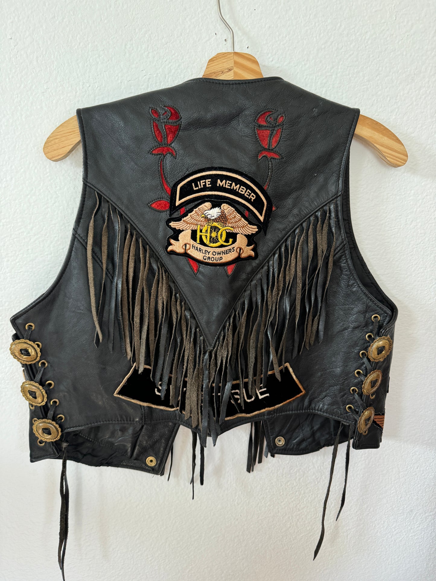 Vintage Biker Vest