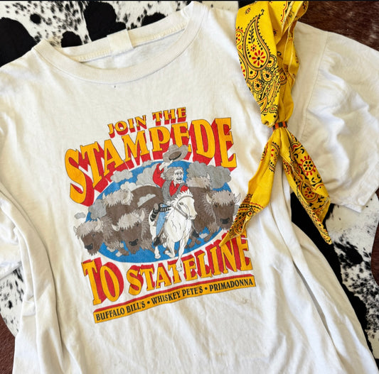 Vintage Stateline Cowboy Nevada Tee