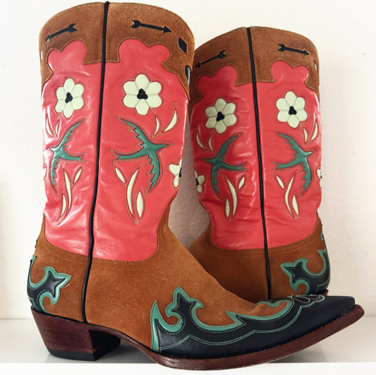 Vintage Old Gringo Cowboy Boots