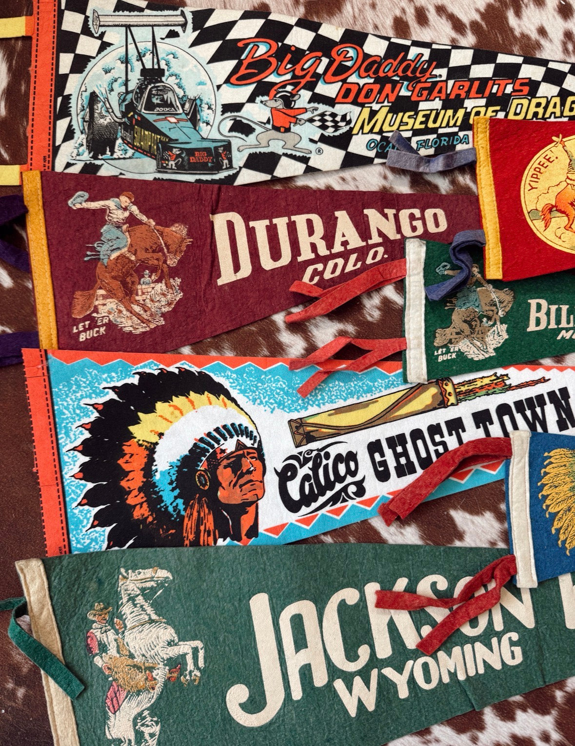 Vintage Pennant Flags