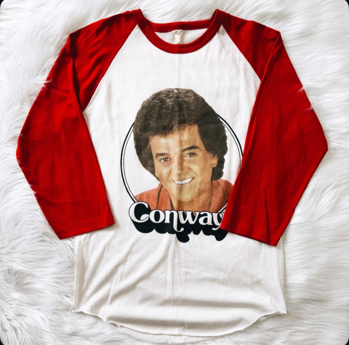 Vintage Conway Twitty Raglan Tee