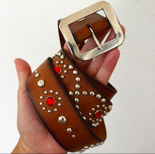 Vintage Studded Belt