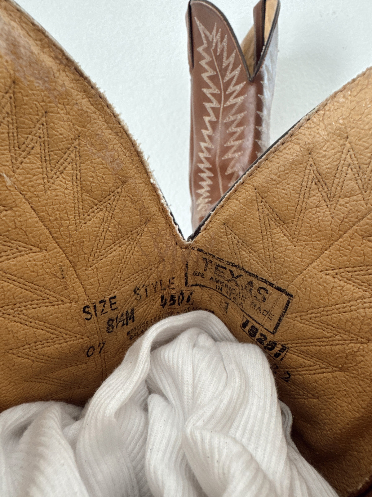 Vintage Brown Cowboy Boots