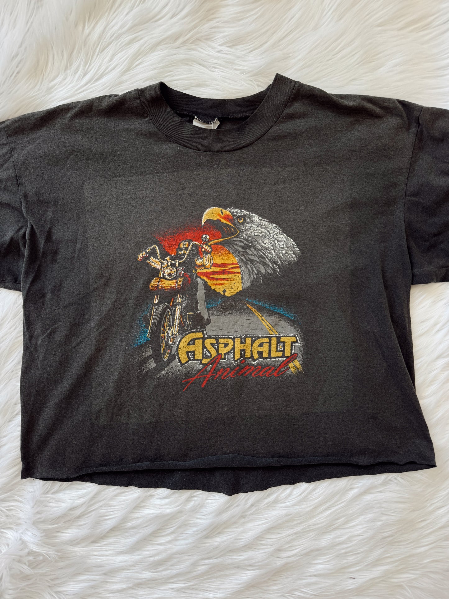 Vintage Asphalt Animal Tee