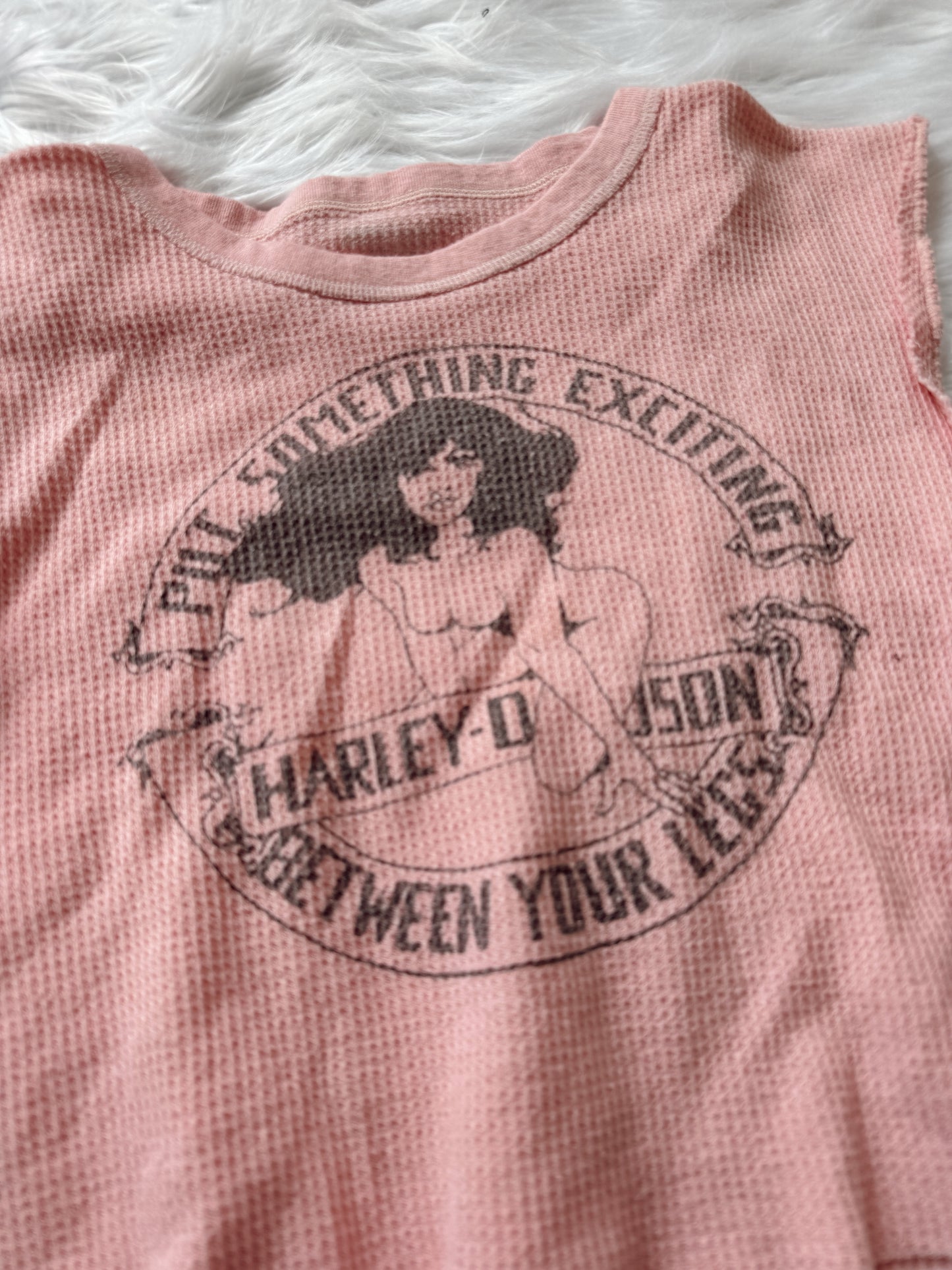 Vintage Harley Davidson Legs Tank Top