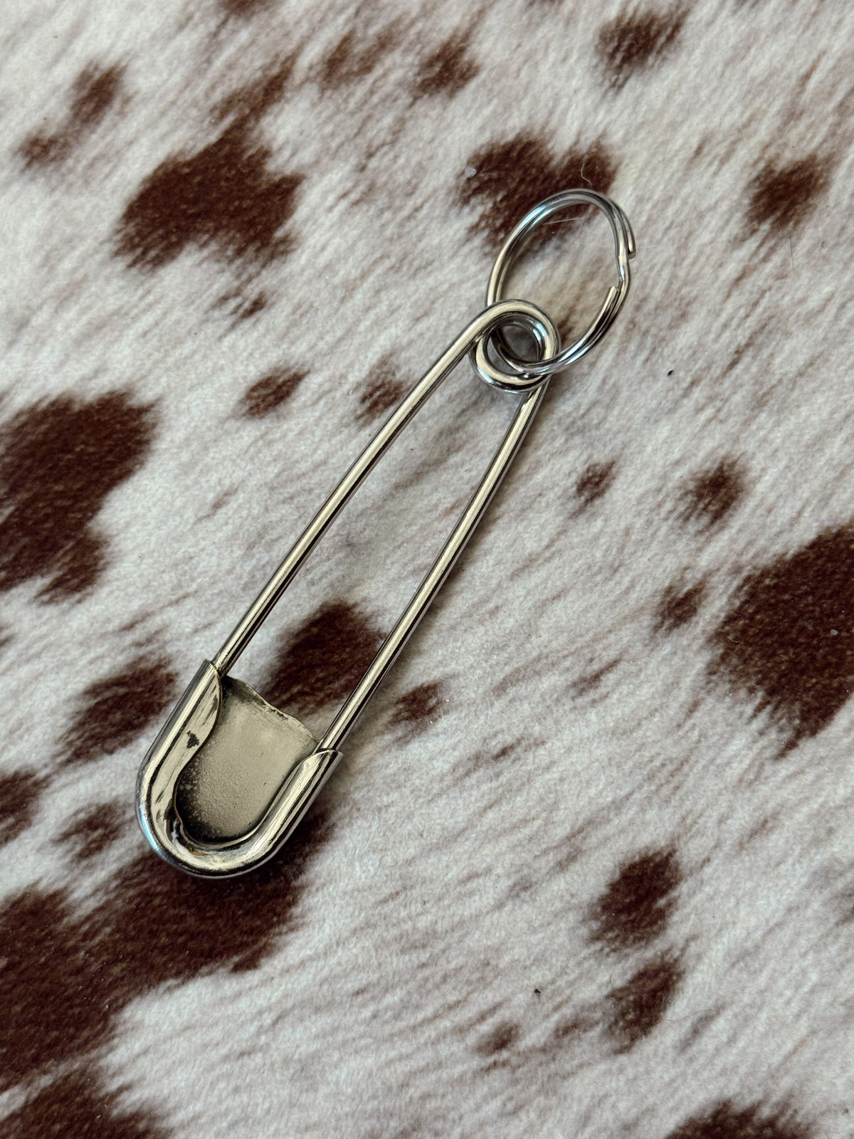 Vintage Turquoise Jumbo Safety Pin