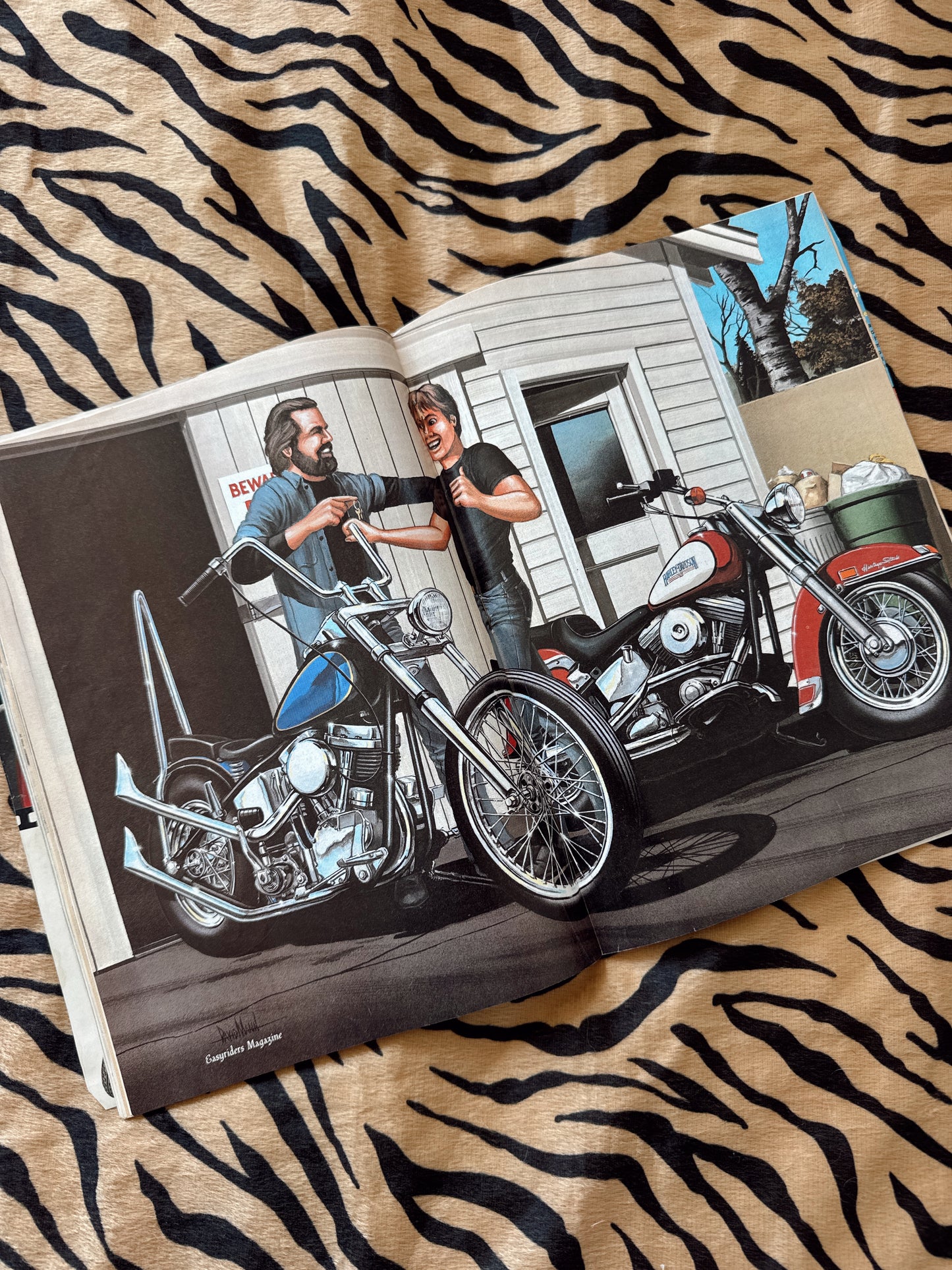 Vintage Easyriders October 1986 Magazine