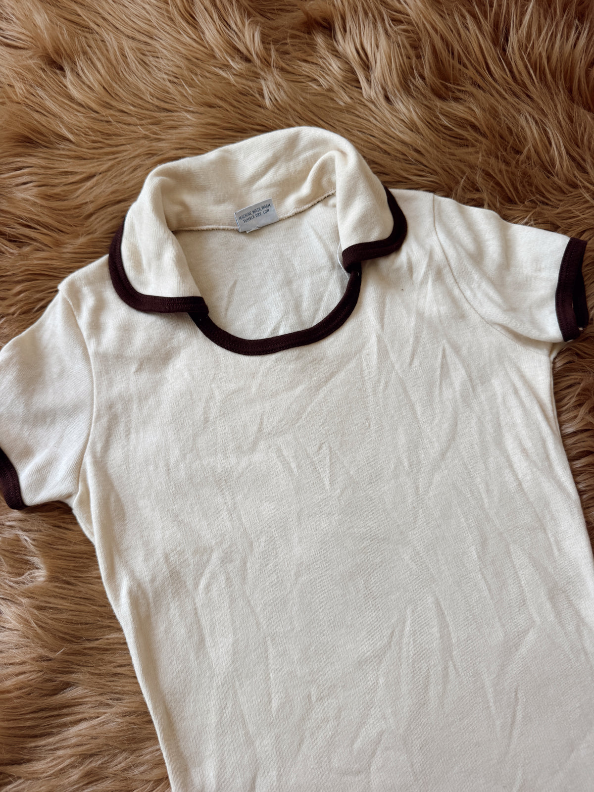 Vintage 70s Collared Tee