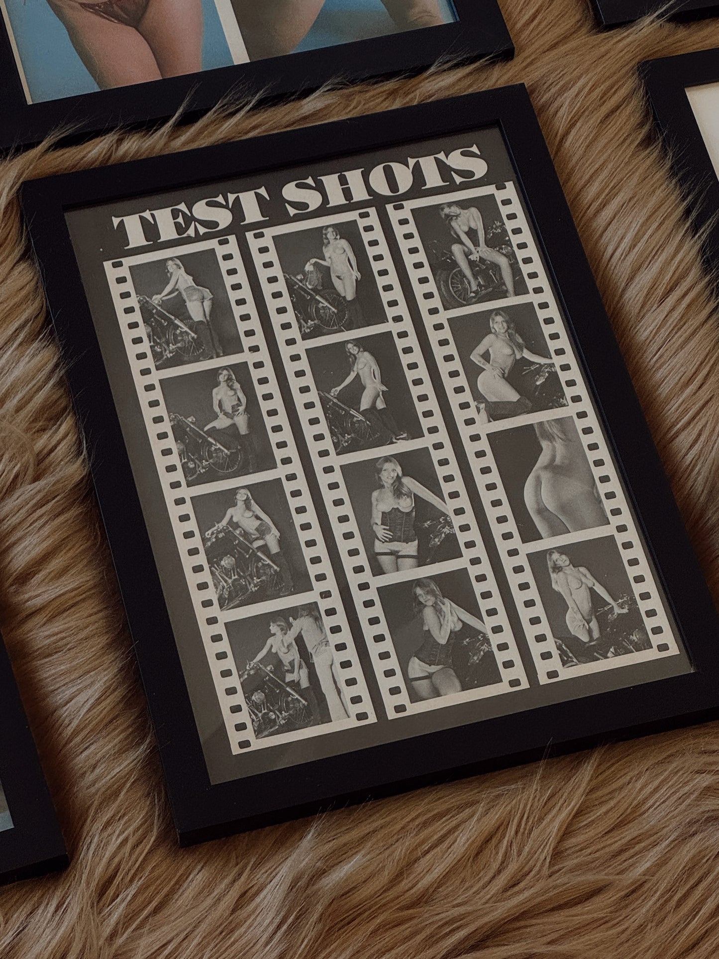 Vintage Framed Easyriders Magazine Art