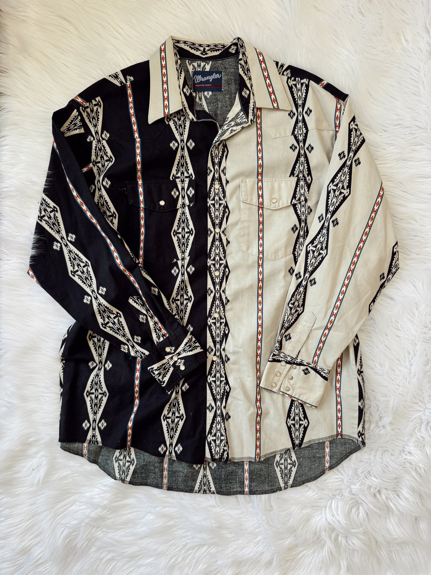 Vintage Wrangler Pearl Snap