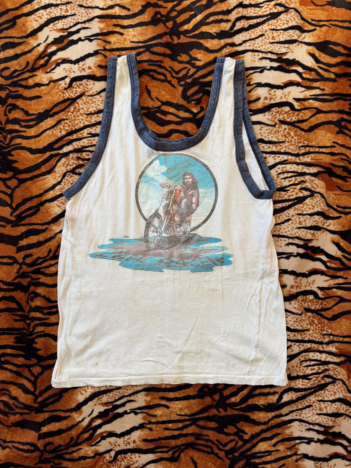 Vintage Biker Tank Top