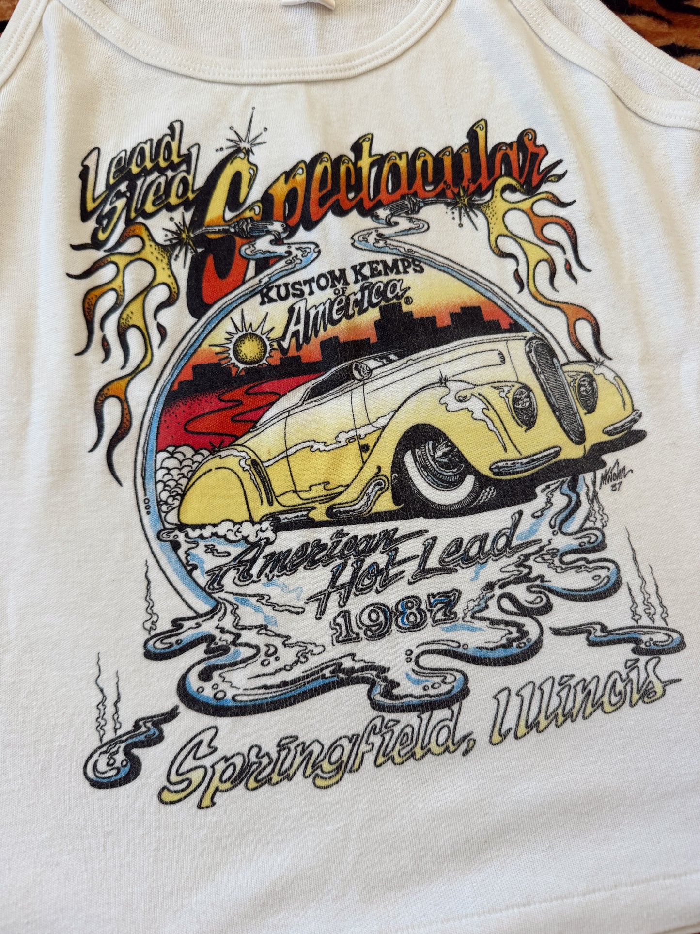 Vintage Hot Rod Tank Top