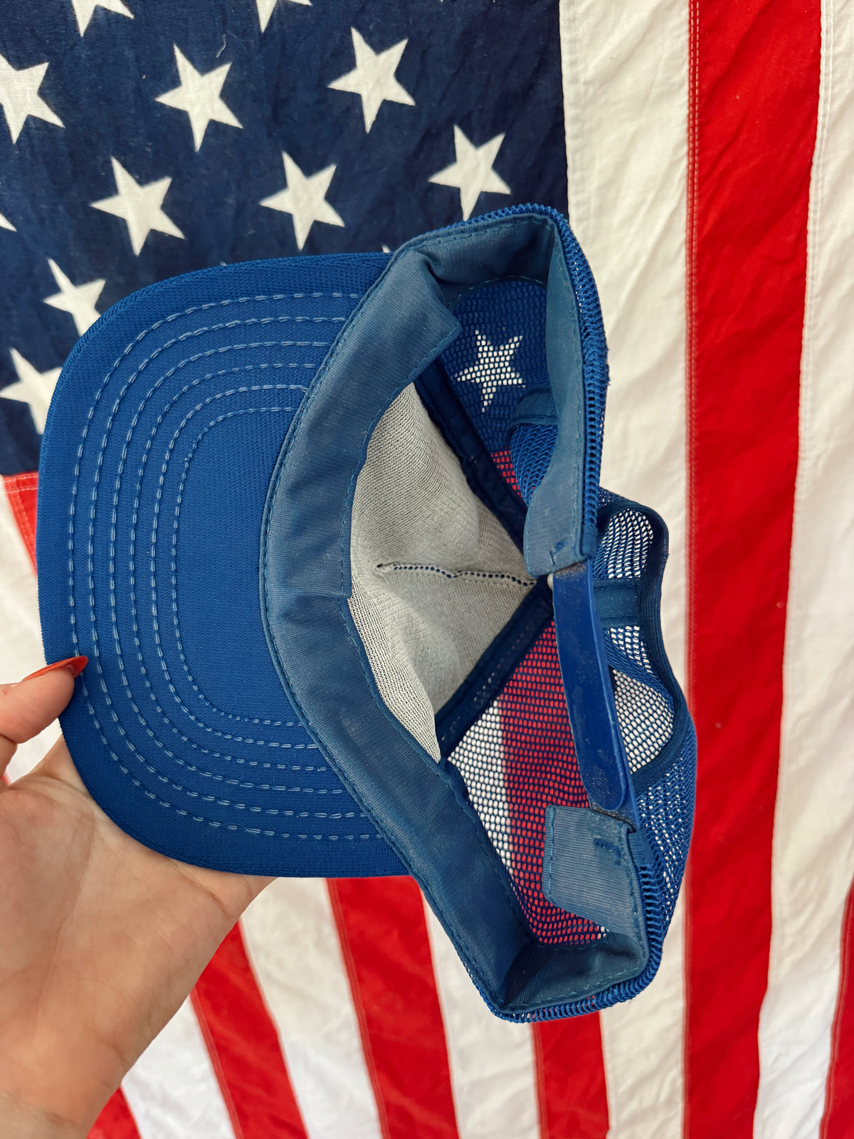 Vintage Bass Fishing Hat