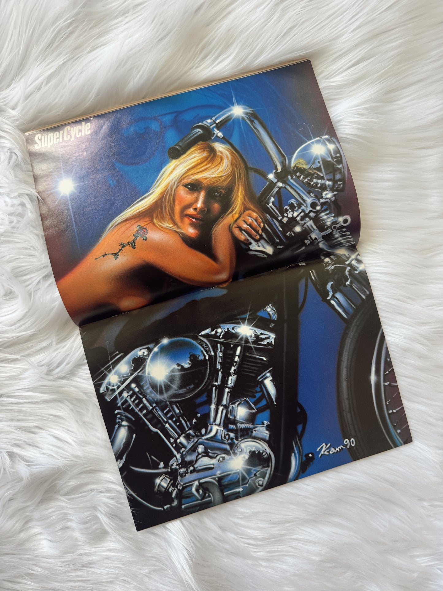 Vintage Supercycle Jan 1991 Magazine