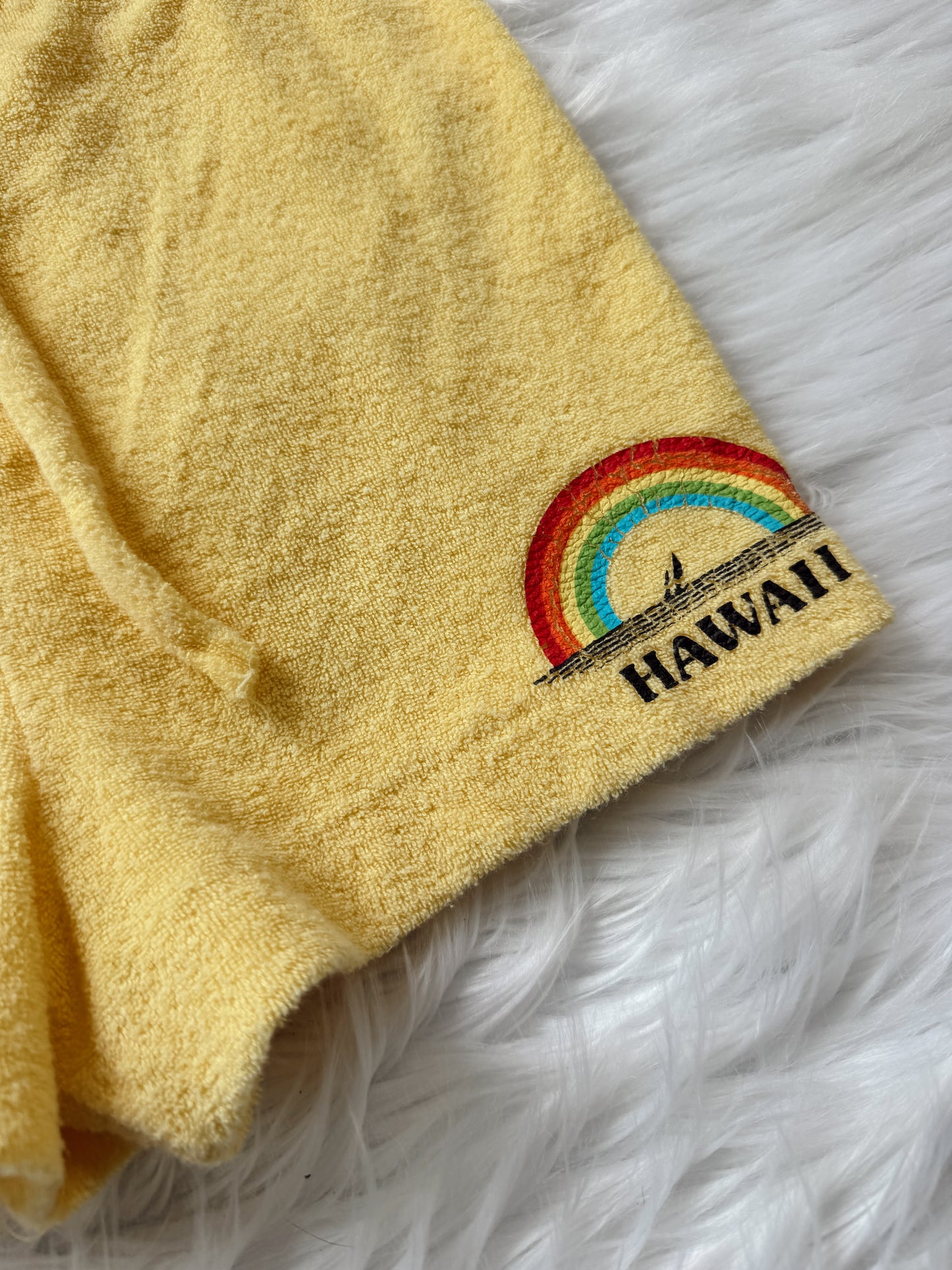 Vintage Hawaii Terry Romper