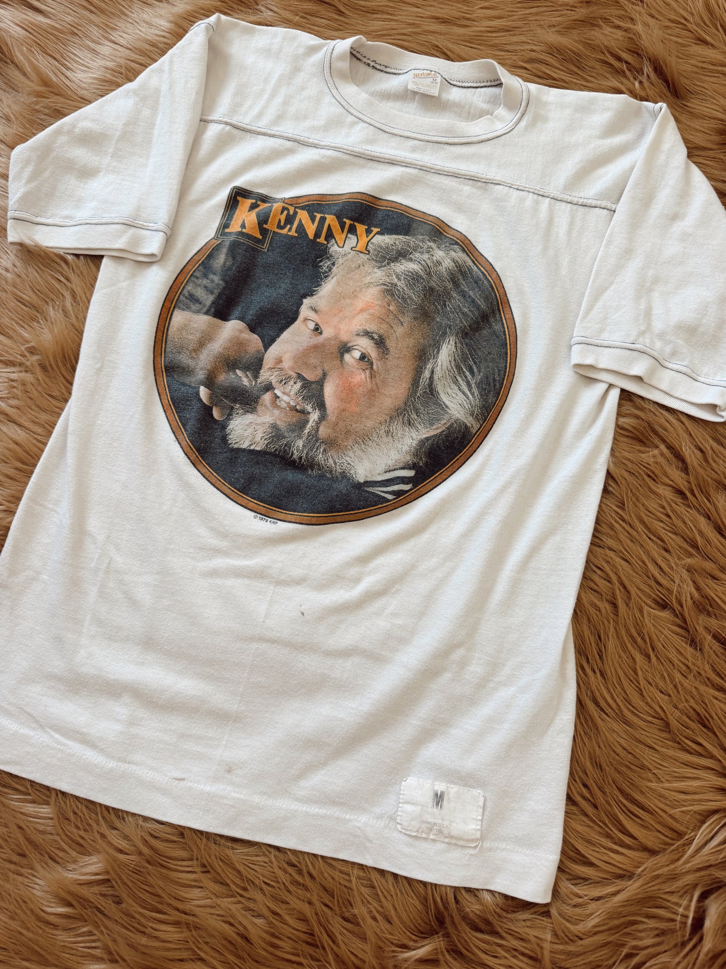 Vintage 1980 Kenny Rogers Tee