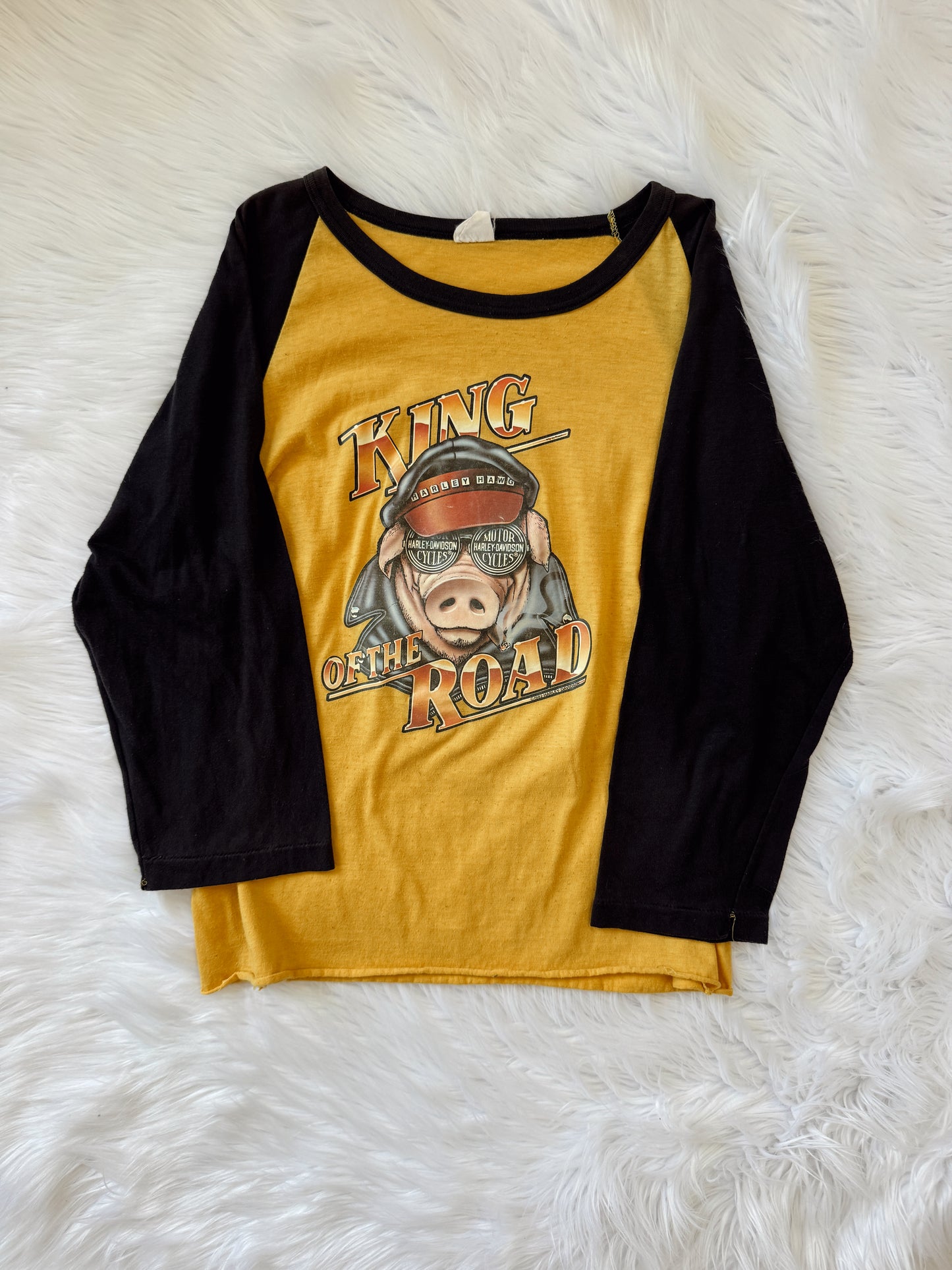 Vintage Harley King Of The Road Tee