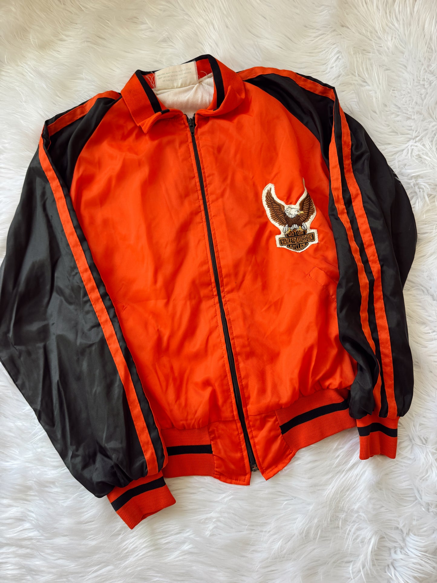Vintage Harley Davidson Bomber Jacket